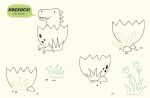 Usborne Minis: Kritzelspaß Dinosaurier innenansicht