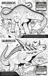 Der große Ausmalspaß: Dinosaurier innenansicht