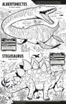 Der große Ausmalspaß: Dinosaurier innenansicht