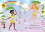 Mein erstes Anziehpuppen-Stickerbuch: Sonja, die kleine Sommerfee innenansicht