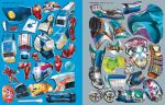 Der große Stickerspaß: Space Warriors innenansicht