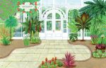 Mein Stickerbuch: Gartenträume innenansicht