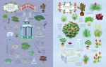 Mein Stickerbuch: Gartenträume innenansicht