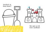 Kleine Kreativ-Werkstatt - Ganz einfach ausmalen: Am Strand innenansicht