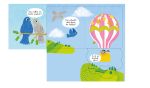 Das kleine Buch mit großen Klappen: An einem Sonnentag innenansicht