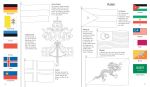 Puzzle & Buch: Flaggen innenansicht