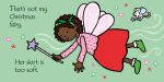 That's not my Christmas fairy... spread