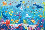 Book and Jigsaw Under the Sea Maze spread