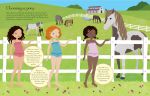 Sticker Dolly Dressing At the Stables spread
