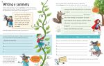 Usborne Workbooks Comprehension 8-9 spread
