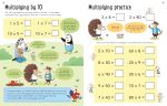 Usborne Workbooks Multiplying 7-8 spread
