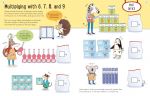 Usborne Workbooks Multiplying 7-8 spread