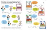 Usborne Workbooks Dividing 7-8 spread