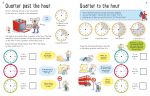 Usborne Workbooks Telling the Time 7-8 spread