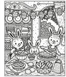 Easter Magic Painting Book spread