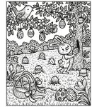 Easter Magic Painting Book spread