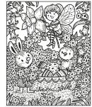 Easter Magic Painting Book spread