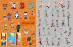 Halloween Sticker Book spread