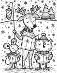 Magic Painting Christmas Cards spread