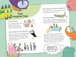 Monsters go to Hospital spread