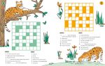 100 Children's Crosswords: Animals spread