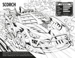 Colour Your Own Supercars spread