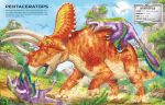 Build Your Own T. Rex and Other Dinosaurs Sticker Book spread