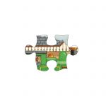 Poppy and Sam's Book and 3 Jigsaws: Trains spread