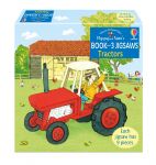 Poppy and Sam's Book and 3 Jigsaws: Tractors book cover