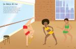 Les sportives et les danseuses page intérieure