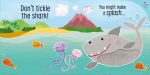 Don't Tickle the Shark! spread