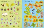 Poppy and Sam's Autumn Sticker Book spread