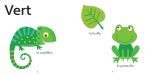Les couleurs page intérieure