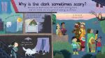 First Questions & Answers: Why is it dark at night? spread