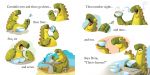 The Dinosaur Who Roared For More spread