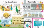 Lift-the-flap Questions and Answers about Money spread