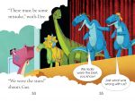 The Dinosaurs Who Loved Applause spread