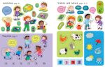 First Sticker Book Starting School spread