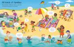 First Sticker Book Families spread