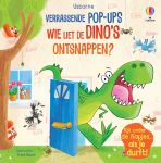 Wie liet de dino's ontsnappen? boekomslag