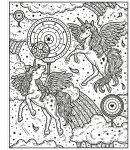El mundo de los unicornios página interior