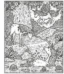 El mundo de los unicornios página interior