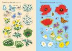 Little First Stickers Wildflowers spread