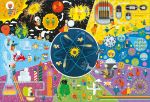 Usborne Book and Jigsaw Atoms and Molecules spread