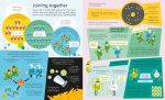 Usborne Book and Jigsaw Atoms and Molecules spread