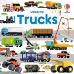 Usborne Book and Jigsaw Trucks spread