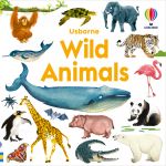 Usborne Book and Jigsaw Wild Animals spread