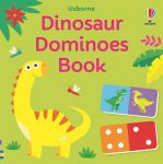 Dinosaur Dominoes Game spread
