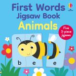 First Words Jigsaw Book: Animals book cover