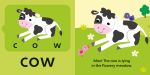 First Words Jigsaw Book: Farm spread